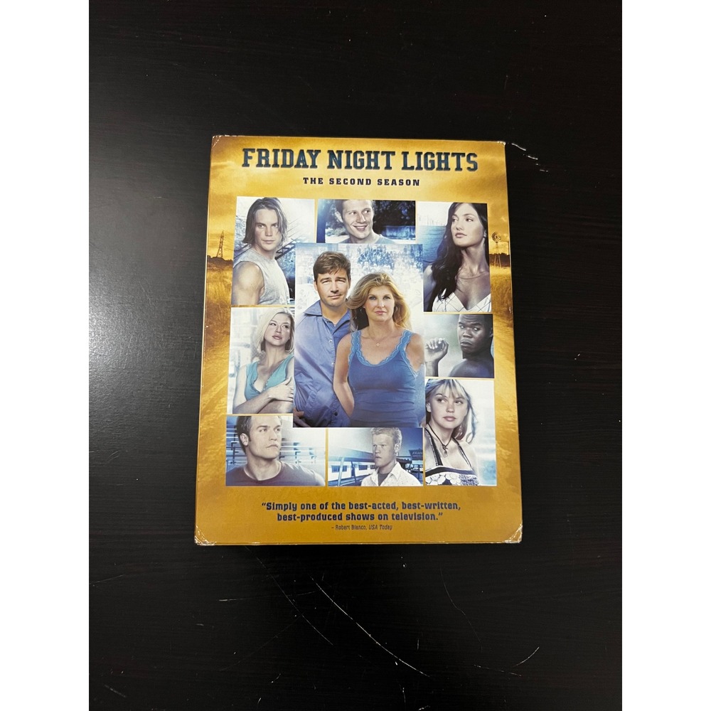 Friday Night Lights The Second Season 4-Disc DVD Box Set 2008 Drama Series